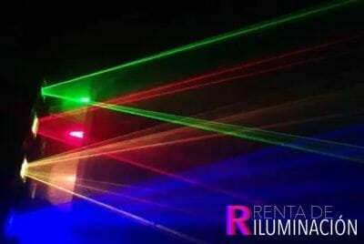 iluminación laser