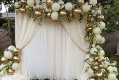 decoracion con globos para bodas