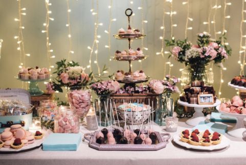 mesa de dulces para cumpleaños