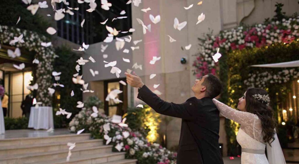 lluvia de mariposas para bodas