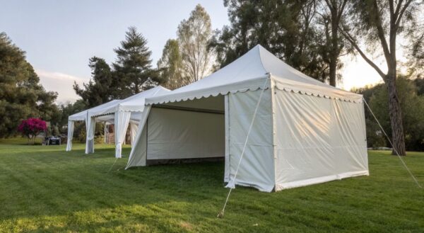 renta de carpa blanca convencional